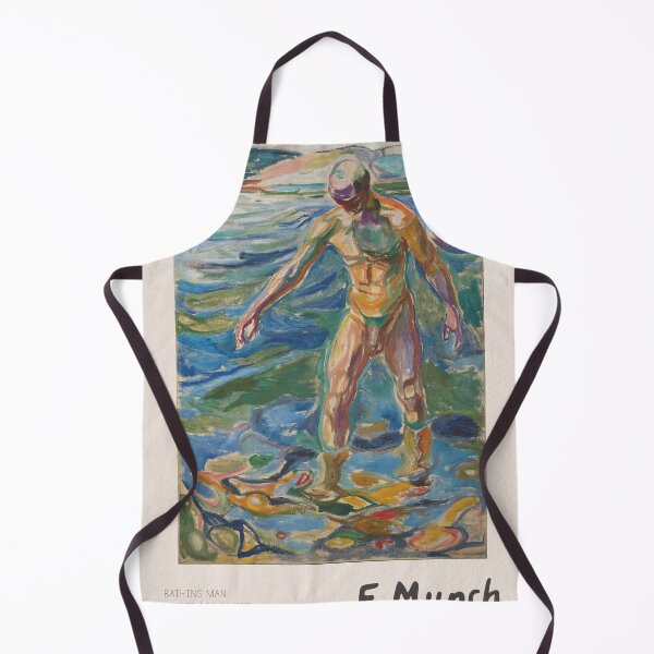 Item preview, Edvard Munch Bathing Man Expressionism designed and sold by LaFabricaArt.