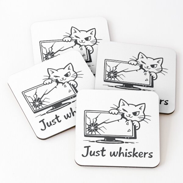 Item preview, Just Whiskers designed and sold by SnappyPNG.