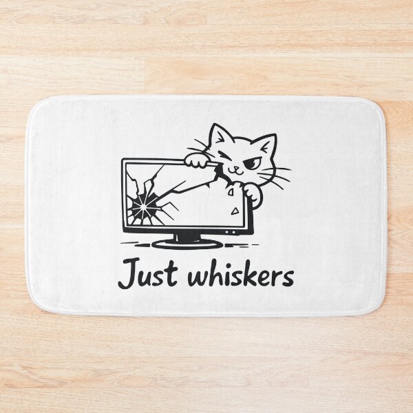 Item preview, Just Whiskers designed and sold by SnappyPNG.