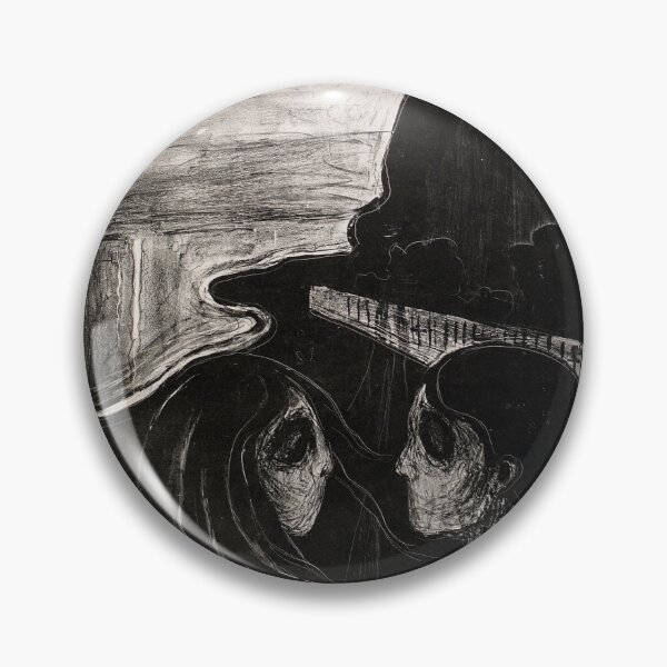 Item preview, Edvard Munch Attraction Symbolist Print designed and sold by LaFabricaArt.