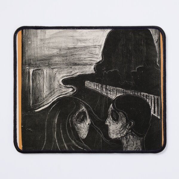 Item preview, Edvard Munch Attraction Symbolist Print designed and sold by LaFabricaArt.