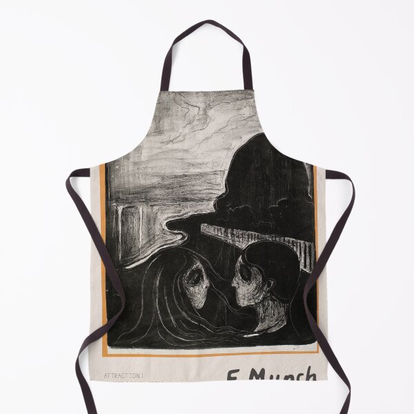 Item preview, Edvard Munch Attraction Symbolist Print designed and sold by LaFabricaArt.