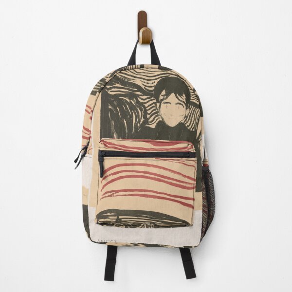 Item preview, Edvard Munch Angst Expressionist Print designed and sold by LaFabricaArt.