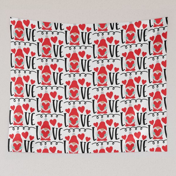 Item preview, Gnome Love: Valentine's Nordic Heart designed and sold by Polarisofficial.
