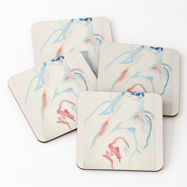 Item preview, Edvard Munch Abstract Nude Expressionism designed and sold by LaFabricaArt.
