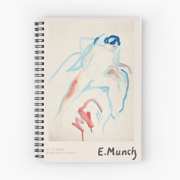 Item preview, Edvard Munch Abstract Nude Expressionism designed and sold by LaFabricaArt.