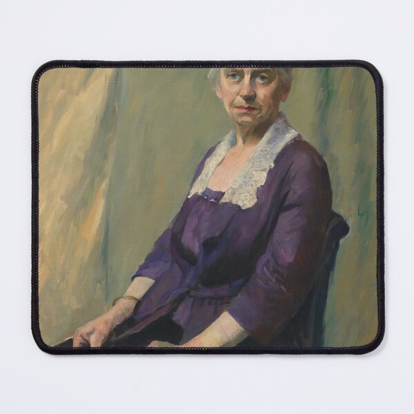 Item preview, Edward Hopper Portrait Realism Art designed and sold by LaFabricaArt.