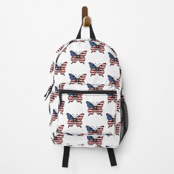 Item preview, American Flag Butterfly designed and sold by MarshallStickerX.