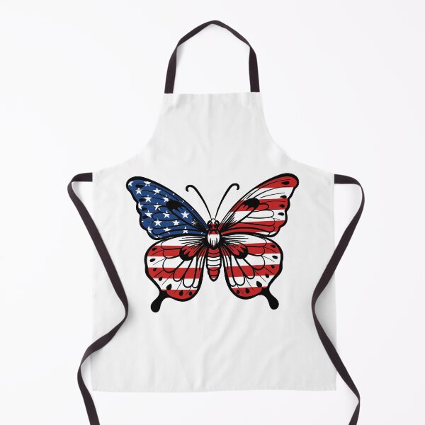 Item preview, American Flag Butterfly designed and sold by MarshallStickerX.