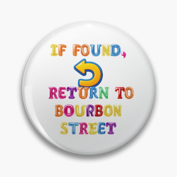Item preview, ✴️ IF FOUND RETURN TO BOURBON STREET ✴️ designed and sold by WheelieGdArt.