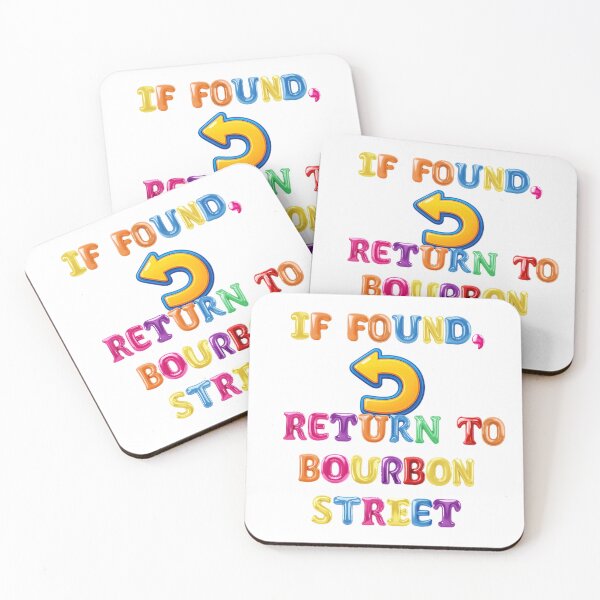 Item preview, ✴️ IF FOUND RETURN TO BOURBON STREET ✴️ designed and sold by WheelieGdArt.