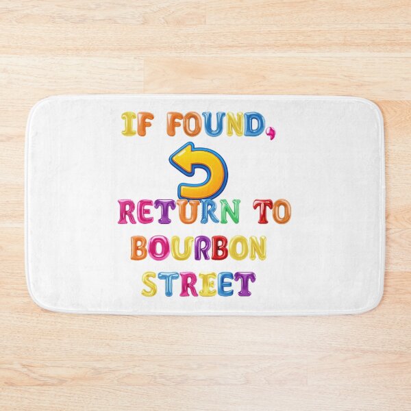 Item preview, ✴️ IF FOUND RETURN TO BOURBON STREET ✴️ designed and sold by WheelieGdArt.