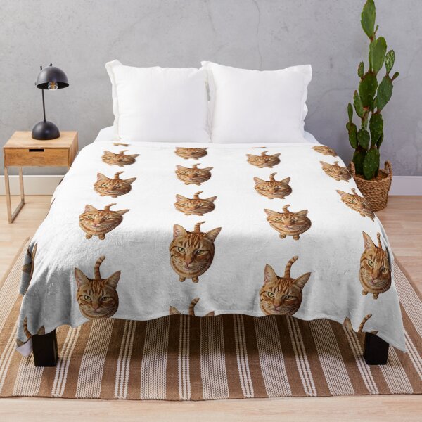 Item preview, Funny Orange Cat Staring Fisheye designed and sold by TeeARTHY.