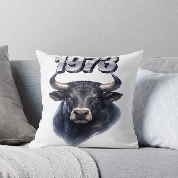 Item preview, 1973 Year of the Ox Eastern Zodiac Ox Strength Power Design designed and sold by AlexLineArt.