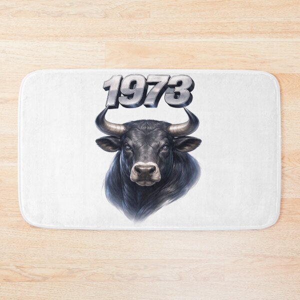 Item preview, 1973 Year of the Ox Eastern Zodiac Ox Strength Power Design designed and sold by AlexLineArt.