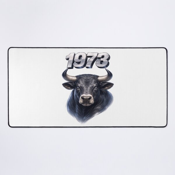 Item preview, 1973 Year of the Ox Eastern Zodiac Ox Strength Power Design designed and sold by AlexLineArt.