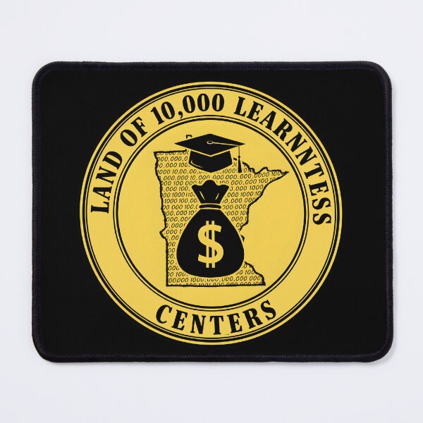 Item preview, Land of 10,000 Learning Centers Funny Minnesota State design designed and sold by DrawHandArt.