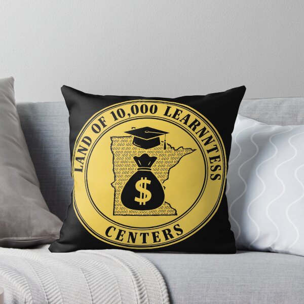 Item preview, Land of 10,000 Learning Centers Funny Minnesota State design designed and sold by DrawHandArt.
