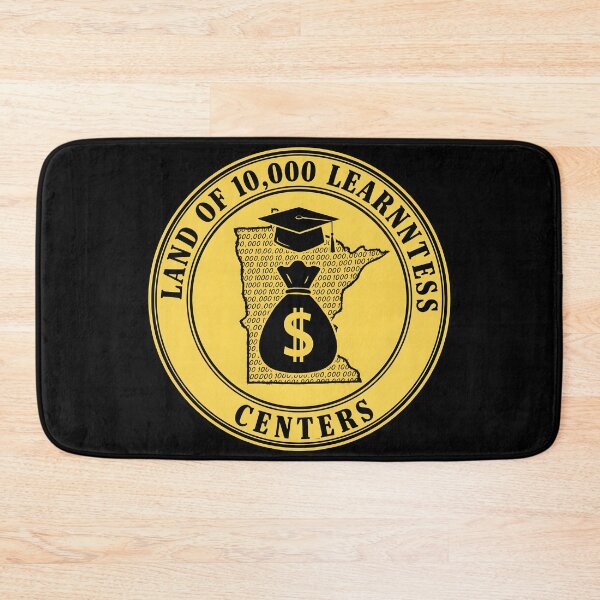 Item preview, Land of 10,000 Learning Centers Funny Minnesota State design designed and sold by DrawHandArt.
