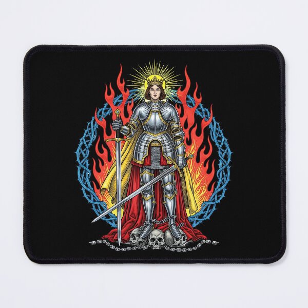Item preview, Saint Joan of Arc Warrior Queen with Sword designed and sold by TeeARTHY.