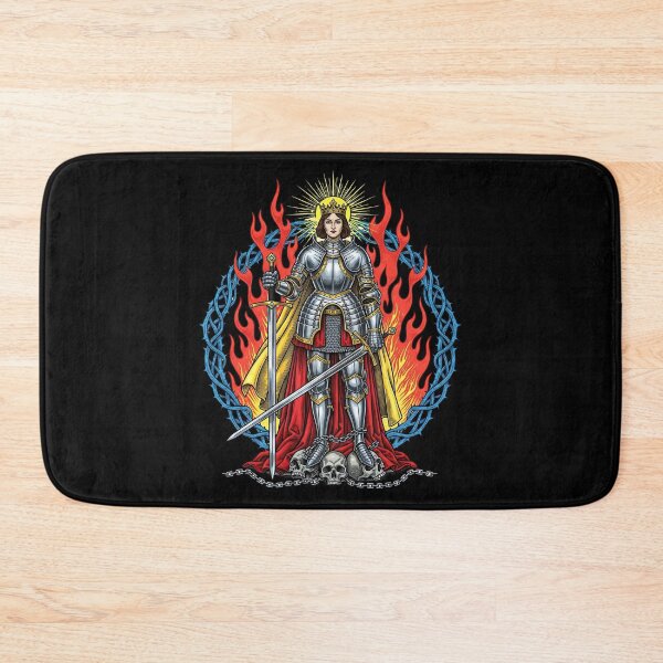 Item preview, Saint Joan of Arc Warrior Queen with Sword designed and sold by TeeARTHY.