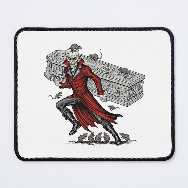 Item preview, Spooky Vampire Running with Coffin and Rats designed and sold by TeeARTHY.
