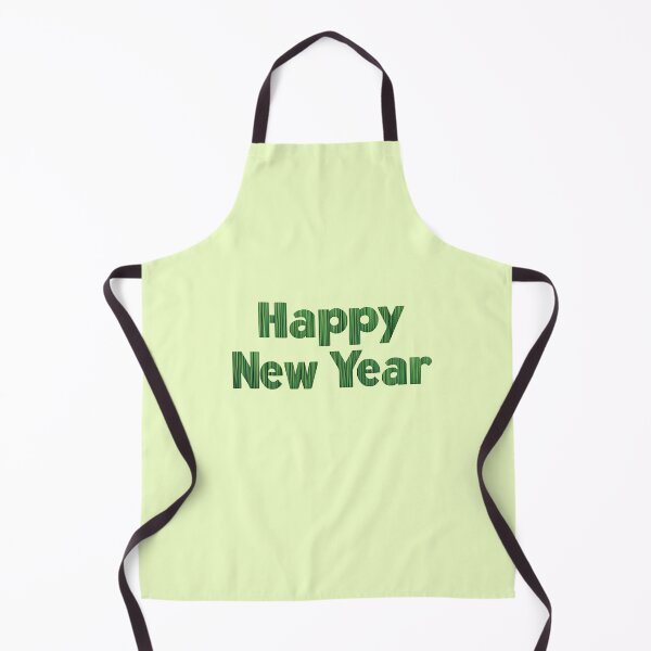 Item preview, Green Textured Happy New Year Typography designed and sold by SyberGen.