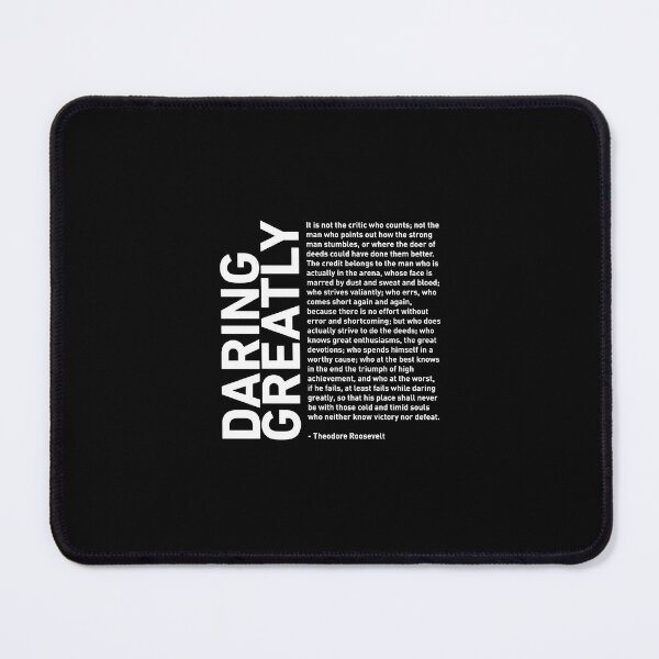 Item preview, Daring Greatly - Man on the Arena - Theodore Roosevelt designed and sold by corbrand.