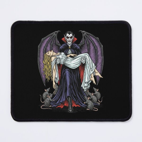 Item preview, Gothic Vampire Carrying Woman with Rats designed and sold by TeeARTHY.