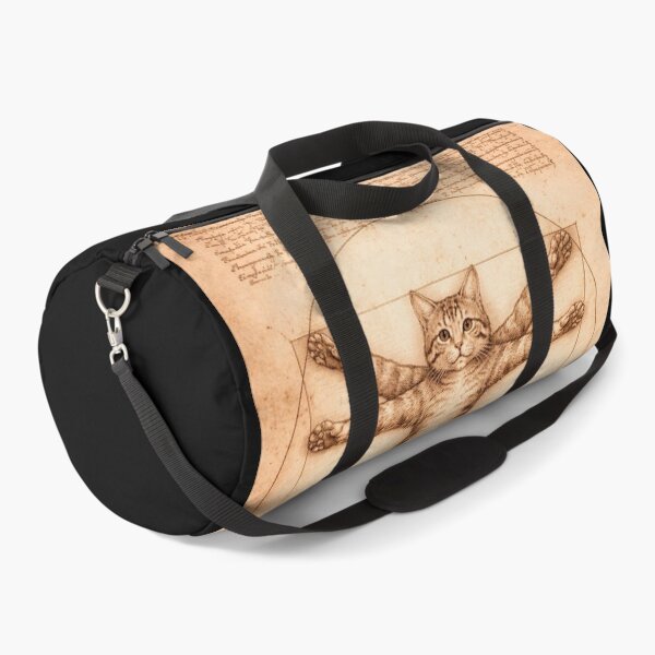 Item preview, Gato de Vitruvio – Arte felino al estilo renacentista de Leonardo da Vinci designed and sold by DogLord.