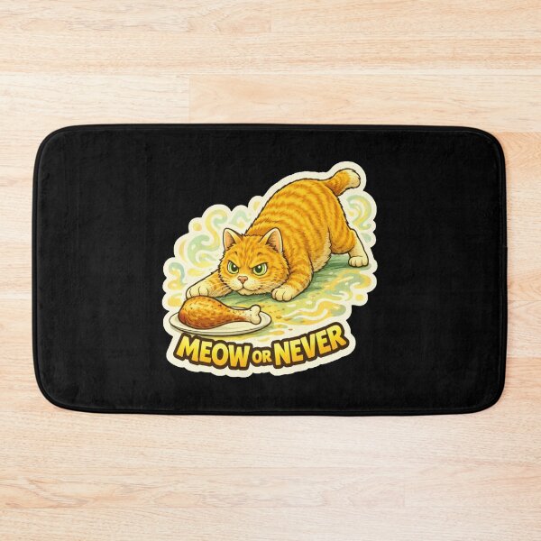 Item preview, Stoner & Psychonaut Cats – Meow or Never – Gift for Stoners • Retro Comics • Vintage Halftone designed and sold by JacobKAurumhead.