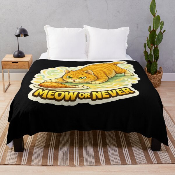 Item preview, Stoner & Psychonaut Cats – Meow or Never – Gift for Stoners • Retro Comics • Vintage Halftone designed and sold by JacobKAurumhead.