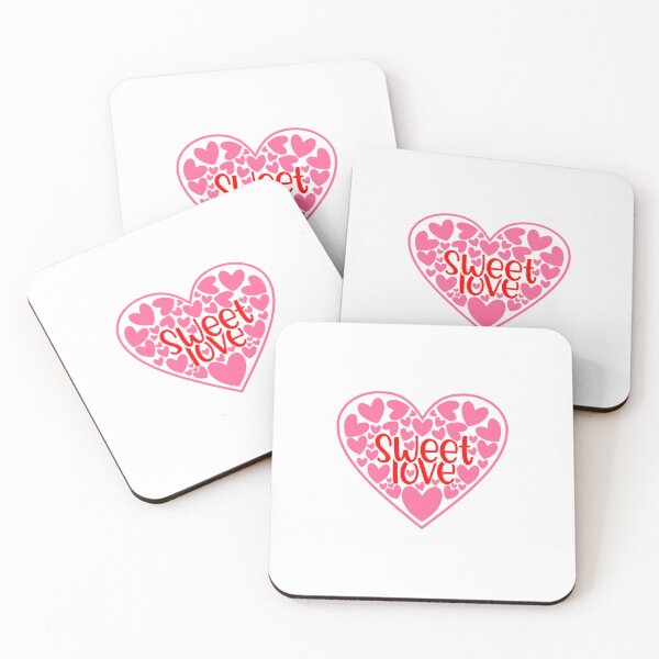 Item preview, Sweet Love: Pink Heart Mosaic designed and sold by Polarisofficial.