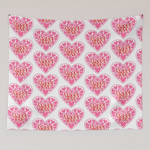 Item preview, Sweet Love: Pink Heart Mosaic designed and sold by Polarisofficial.