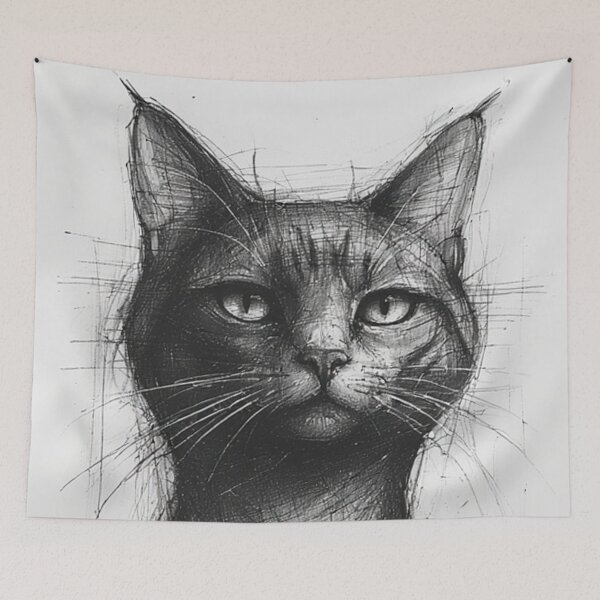 Item preview, Gaze and Grace in Charcoal Space designed and sold by SabaMirzique.