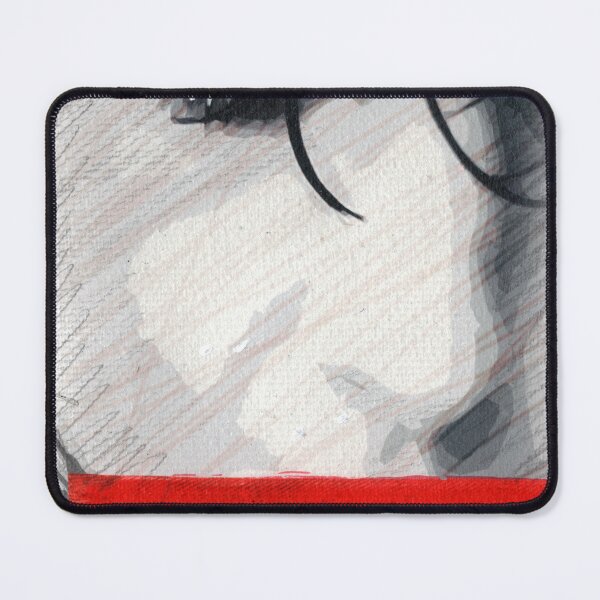 Item preview, Surreal Portrait with Zipper Mouth designed and sold by AlvicArt.