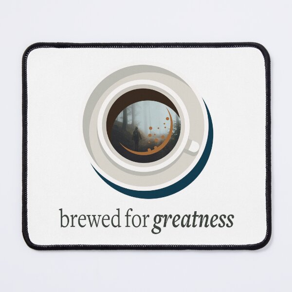 Item preview, Brewed for greatness - coffee lovers dream! designed and sold by Icarus Culture.