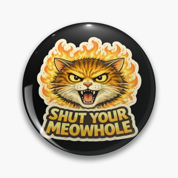Item preview, Stoner & Psychonaut Cats – Shut Your Meowhole – Gift for Stoners • Retro Comics • Vintage Halftone designed and sold by JacobKAurumhead.