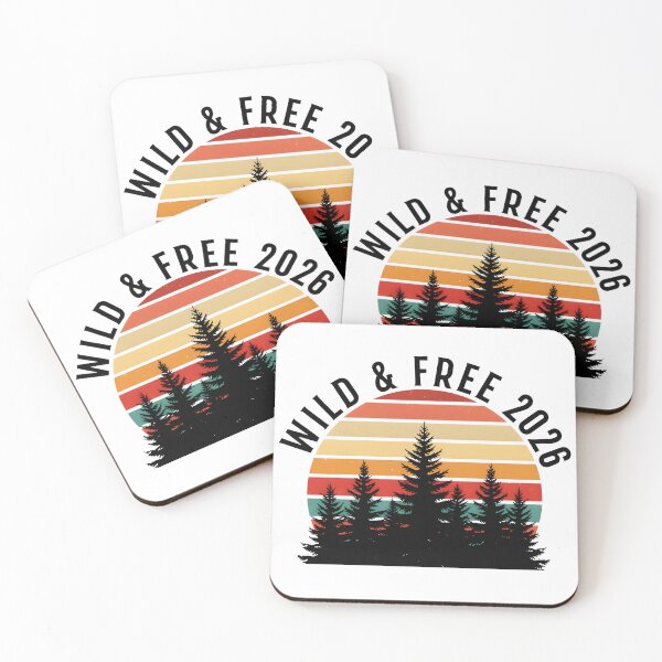 Item preview, Happy New Year 2026 Wild And Free Retro Sunset Forest Nature designed and sold by Abdeelol.