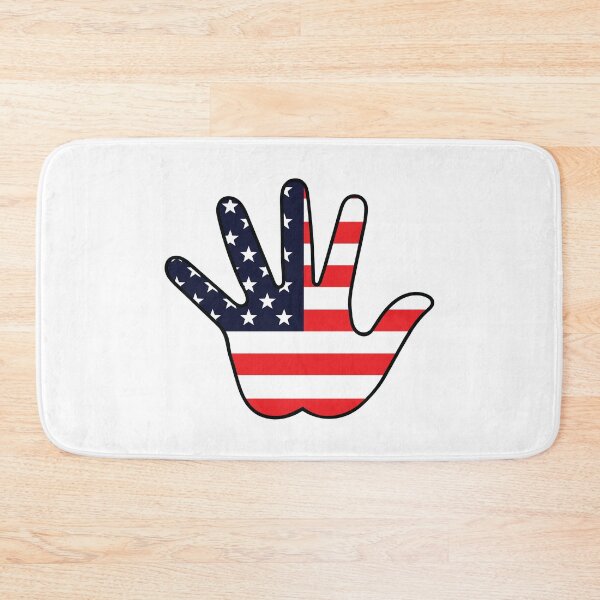Item preview, USA Flag Hand  designed and sold by Marshallamoakohene.