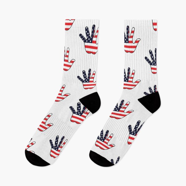 Artikelvorschau, USA Flagge Hand entworfen und verkauft von MarshallStickerX.