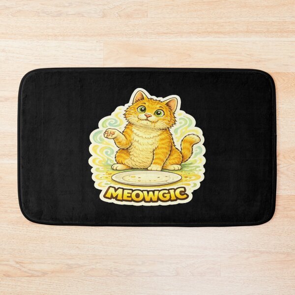 Item preview, Stoner & Psychonaut Cats – Meowgic – Gift for Stoners • Retro Comics • Vintage Halftone designed and sold by JacobKAurumhead.
