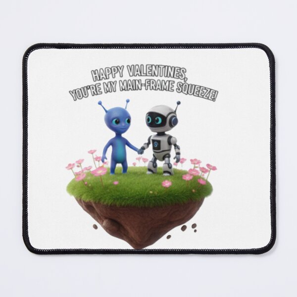 Item preview, Happy Valentine’s You’re My Main-Frame Squeeze | Cute Robot Love Mother’s Day Design designed and sold by harmandragon04.