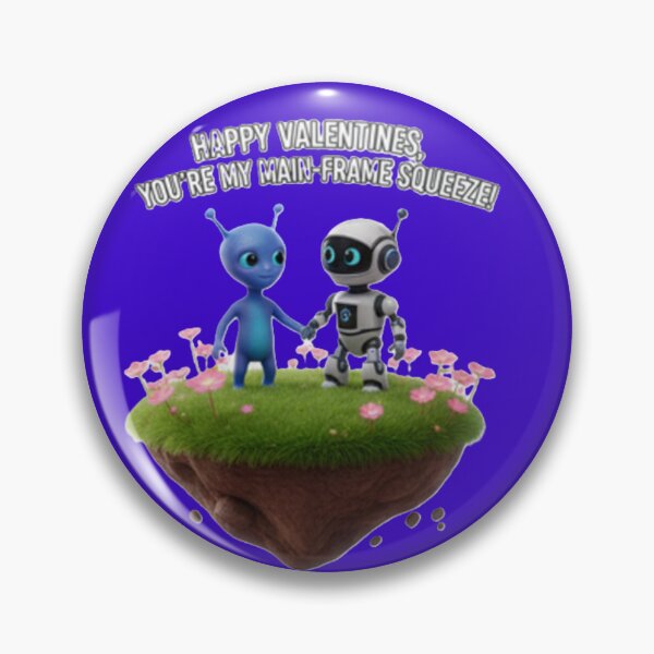 Item preview, Happy Valentine’s You’re My Main-Frame Squeeze | Cute Robot Love Mother’s Day Design designed and sold by harmandragon04.