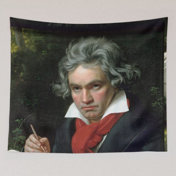 Item preview, Portrait of Ludwig van Beethoven Composing designed and sold by Jon-Baran.