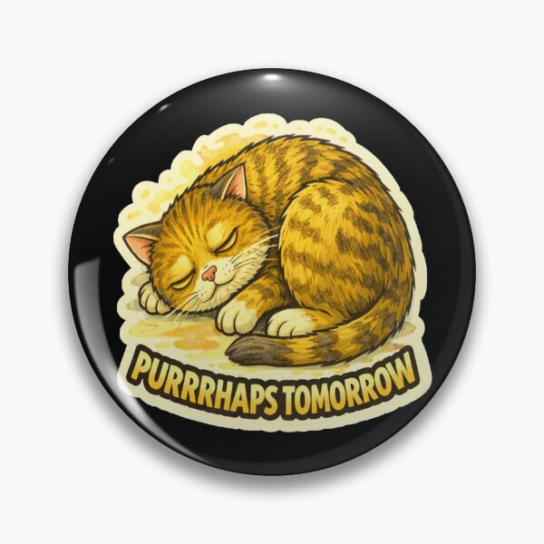 Item preview, Stoner & Psychonaut Cats – Purrrhaps Tomorrow – Gift for Stoners • Retro Comics • Vintage Halftone designed and sold by JacobKAurumhead.