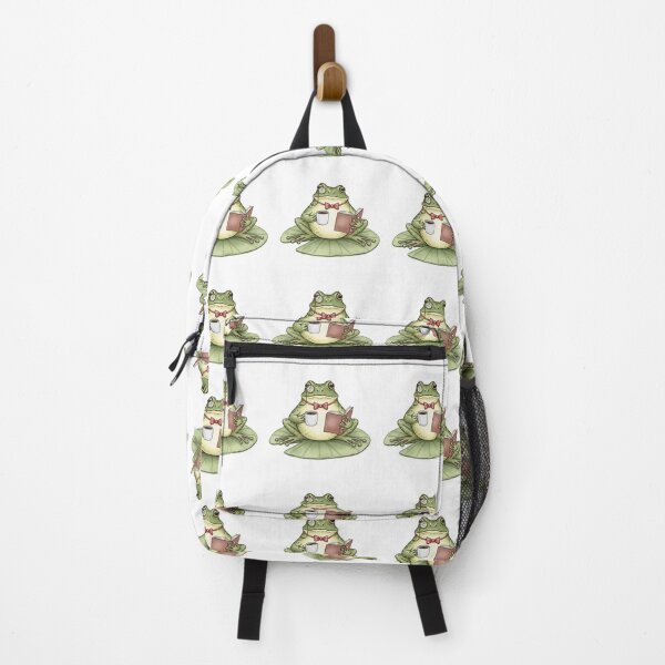 Item preview, Distinguished Gentleman Frog Reading on Lily Pad designed and sold by TeeARTHY.