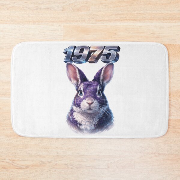 Item preview, 1975 Year of the Rabbit Eastern Zodiac Rabbit Strength Power Design designed and sold by AlexLineArt.