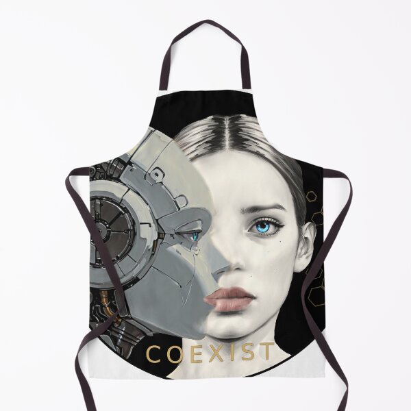 Item preview, COEXIST | Human × Machine designed and sold by thirtyonestars.