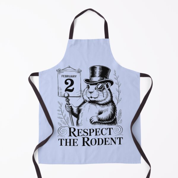 Item preview, FUNNY GROUNDHOG DAY RESPECT THE RODENT designed and sold by Greenbaby.
